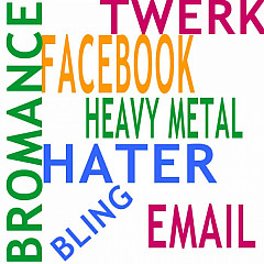 Facebook, Bromance and Email - The First Songs To Use New Words
