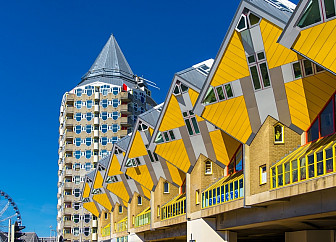 Rotterdam cube houses on a sunny day in April<br>Photo: Wirestock, Dreamstime