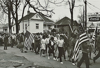 Civil rights march from Selma to Montgomery, Alabama, 1965<br>Photo: Library of Congress