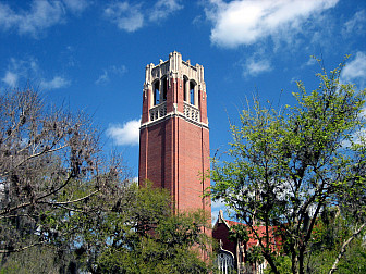 Century Tower at the University of Florida in Gainesville<br>Photo: <a href="https://www.flickr.com/photos/fuzzcat/110113854/" target="_blank">Kate Haskell</a>, via Flickr, CC 2.0