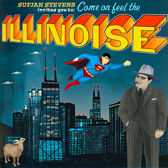 Sufjan Stevens <i>Illinoise</i> album carries a concept of famous places in Illinois, like the home of John Wayne Gacy