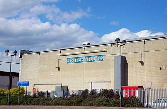 Elstree Studios in Borehamwood, London<br>Photo: <a href="https://www.geograph.org.uk/photo/1882776" target="_blank">Steve Daniels</a>, Geograph Project, CC 2.0