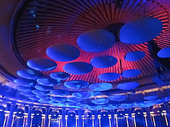 Acoustic discs in the Royal Albert Hall
