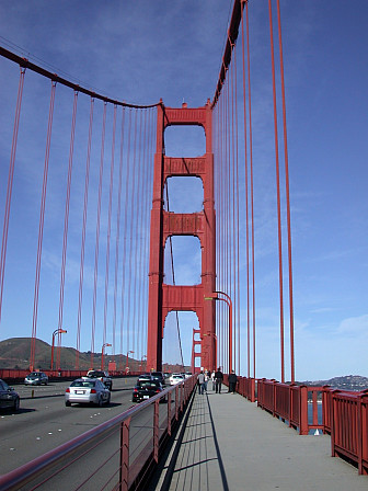 The Golden Gate Bridge in San Francisco<br>Photo: Bette Kestin