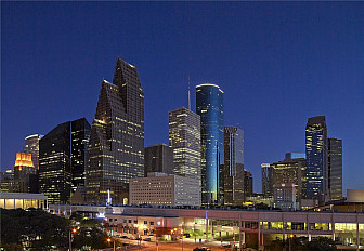 Houston skyline<br>Photo: Library of Congress