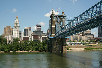 Cincinnati riverfront<br>Photo: smclemmons, Pixabay