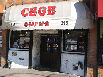 CBGB<br>Photo: <a href="https://commons.wikimedia.org/wiki/File:CBGB_club_facade.jpg">Adicarlo</a>, <a href="http://creativecommons.org/licenses/by-sa/3.0/">CC BY-SA 3.0</a>, via Wikimedia Commons