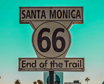 End of the trail: Route 66 in Santa Monica