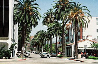Beverly Hills at Wilshire Boulevard<br>Photo: <a href="https://commons.wikimedia.org/wiki/File:Beverly_Hills_hires.jpg">Morn the Gorn</a>, <a href="https://creativecommons.org/licenses/by-sa/3.0">CC BY-SA 3.0</a>, via Wikimedia Commons